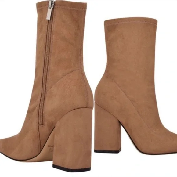 Marc Fisher LTD Suede Larry Pointed Toe Boots - Picture 4 of 8